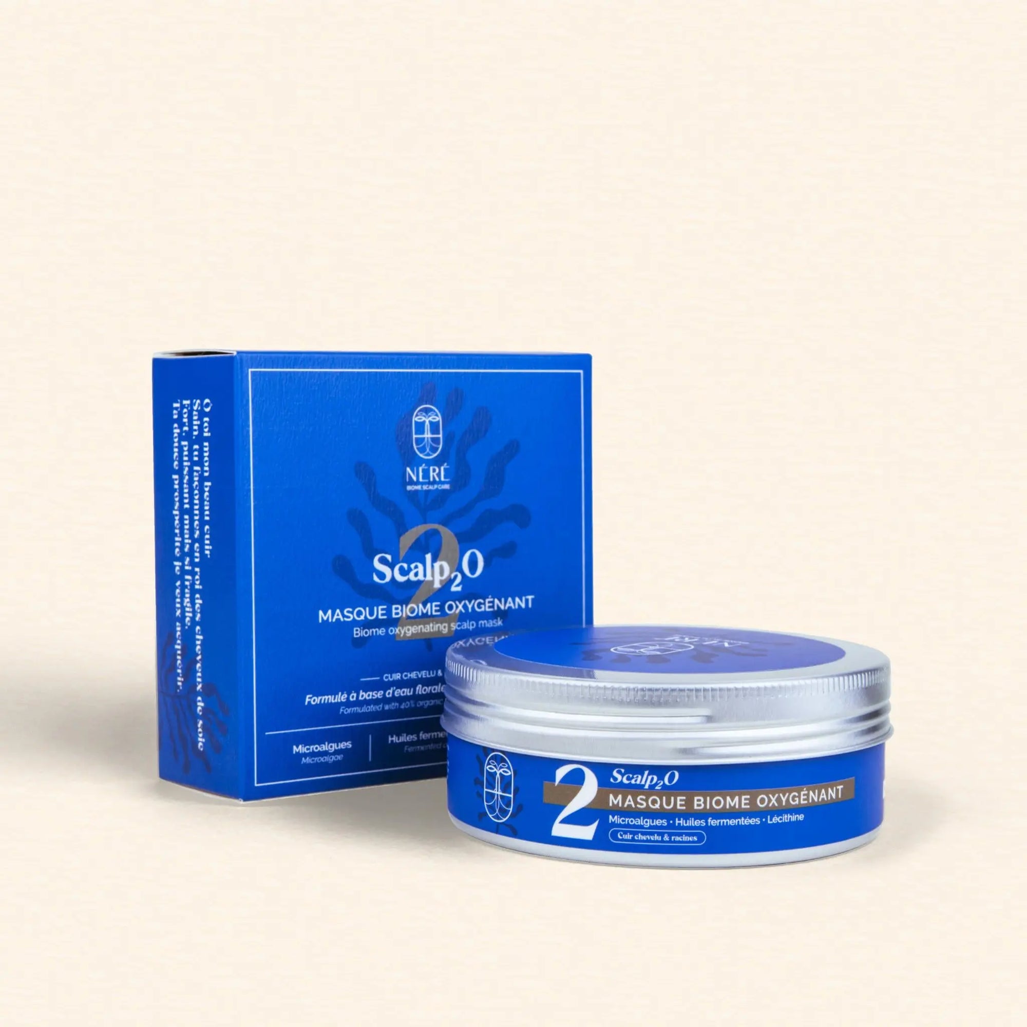 Masque cuir chevelu Apaisant Oxygénant - Néré Biome Scalp Care
