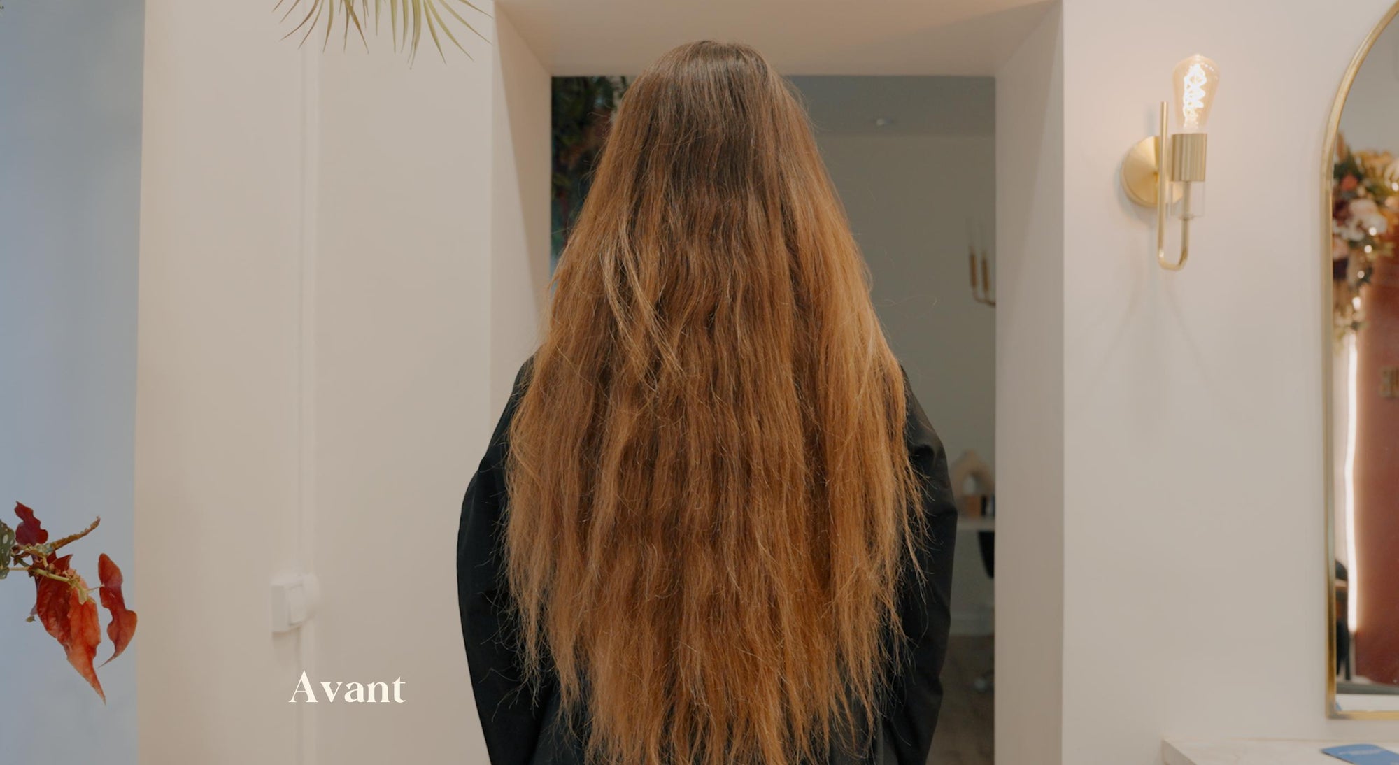 soins capillaires-avant