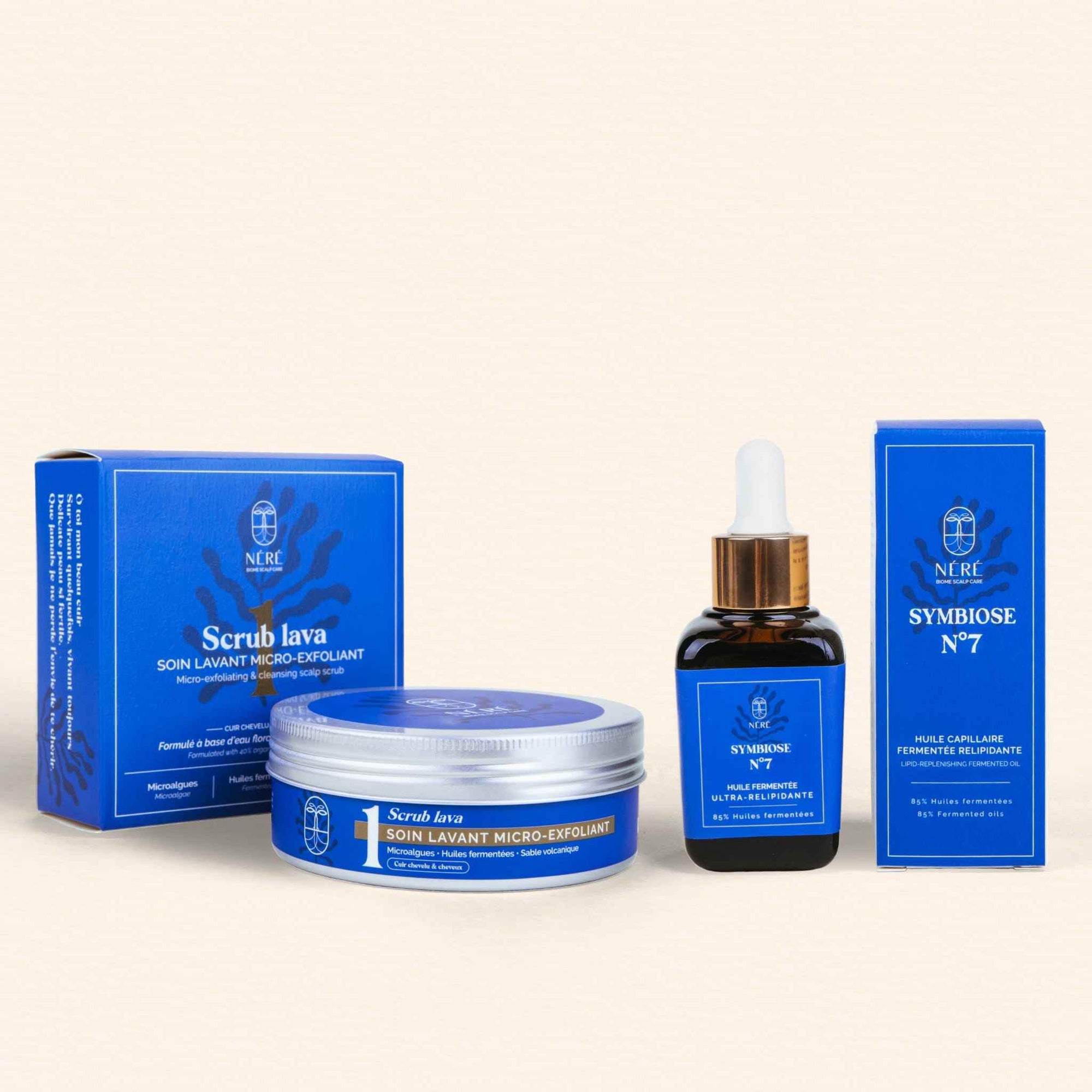 Rituel exfoliation et nutrition - Néré Biome Scalp Care